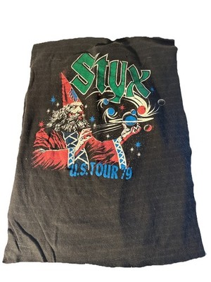 Vintage Styx US Tour T-Shirt PIECE FOR CRAFT 1979 70s