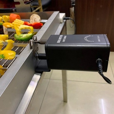 BBQ Motor 8RPM 3W Roast Grill Motor Outdoor Barbecue Tool mit USB Kabel