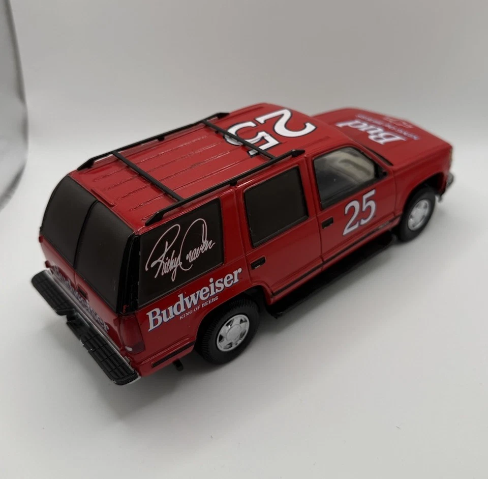 Coche diecast Ricky Craven #25 Budweiser Chevy Tahoe Brookfield Collectors 1995 Foto 3 de 4