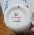 Colclough Vintage Blue Rose Floral Tea Cup & Saucer England — photo 4