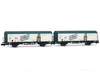 Arnold HN6704 - GüTerwagen Set Jpd-Wagen San Miguel Renfe Ep.V 2-Teilig - Spur N