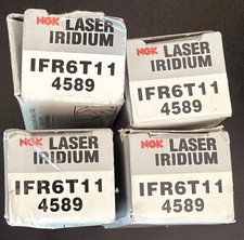 Set Of 4 Ngk 4589 Laser Iridium Resistor Performance Power Spark Plugs Ifr6t11 Set Of 4 Ngk 4589 Laser Iridium Resistor Performance Power Spark Plugs Ifr6t11