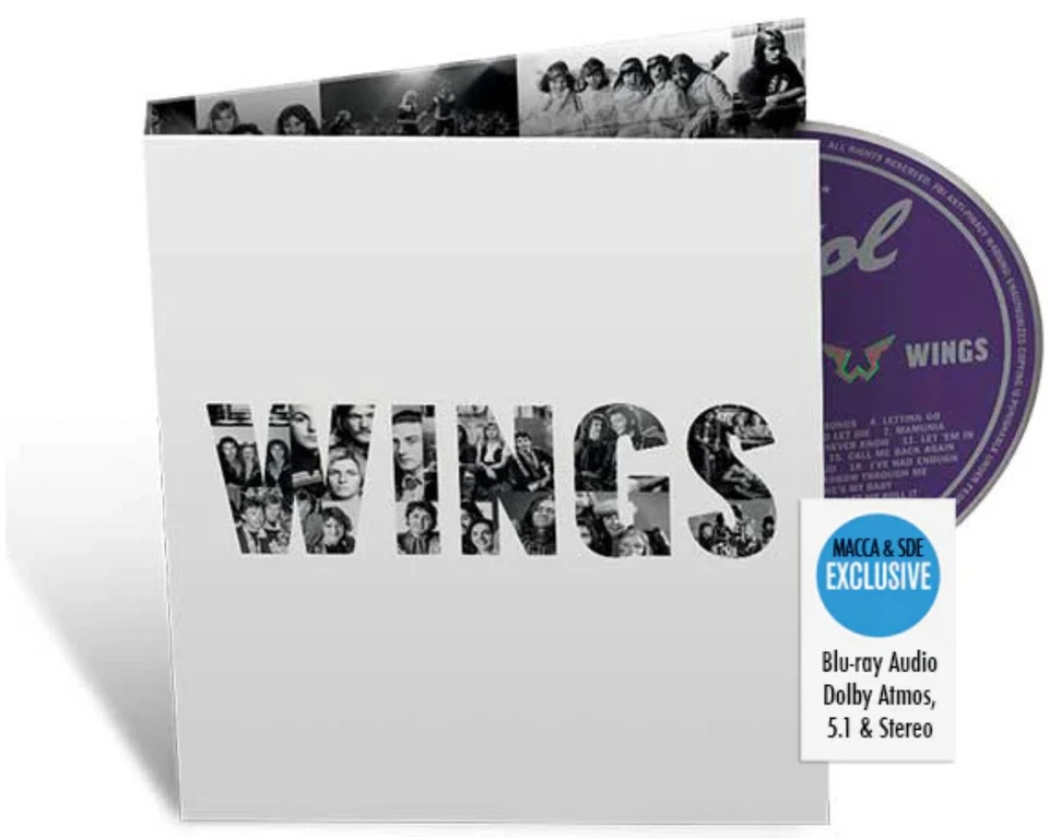 Paul McCartney and Wings / WINGS blu-ray audio *NEW*
