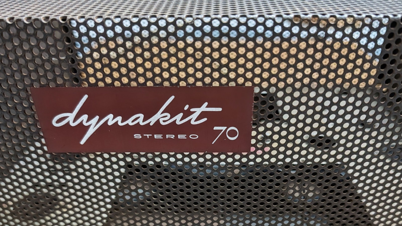 Dynakit Stereo 70 Tube Amplifier Kit with Cage Vintage Dynaco 70 *In-The-Rough*