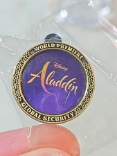 Disney Cast Exclusive Global Security Worldwide Premiere Pin - Aladdin
