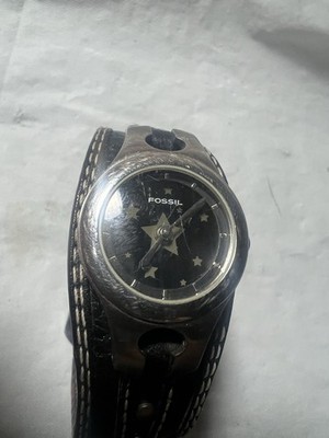 Fossil Big Tic ES9674,mid 2000, Starts Animation Dial,25mm Case, Wr30M, ladies W