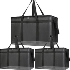 Insulated Food Delivery Bag XXXL 79L Catering Pizza Cooler Hot Cold Thermal Carr