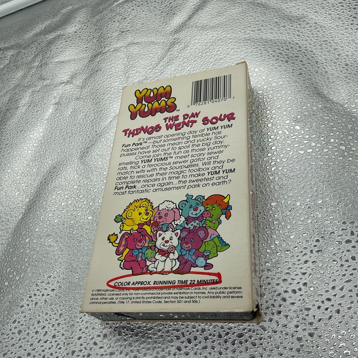 Vhs9d Yum Yums The Day Things Went Sour Fun Park Sourpusses Kid