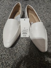 A New Day Women's Size 5 White Slip On Shoes