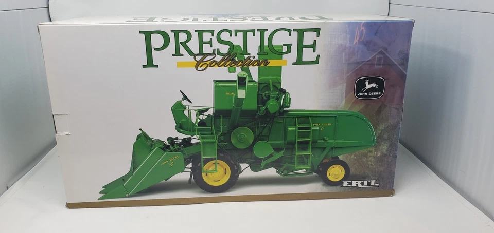 1/16 Ertl John Deere Prestige Collection 45 组合压铸带盒 — 第 2/4 张图片