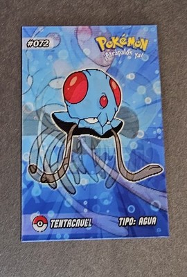 TENTACOOL X TENTACRUEL - POKEMON RARE 3D EVOLUTION CCG HOLO CARD