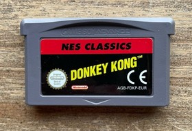 Donkey Kong Nes Classics Advance Nintendo Gameboy Advance Game & Manual GENUINE!