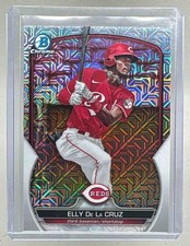 Elly De La Cruz 2023 Bowman Chrome #BCP-65 Mega Refractor Prospects