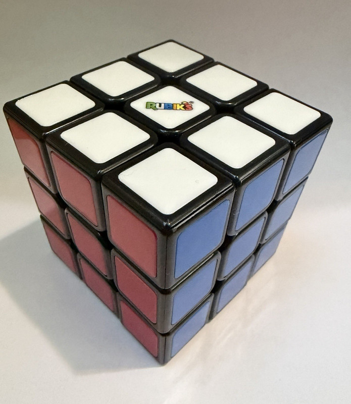 Rubik's 3x3x3 Cube/Twist Puzzle, Plastic Multicolor Twist Cube
