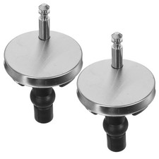 2pcs Toilet Seat Hinge Fixing Nuts Screws Fitting Universal 55mm Expansion Sc...