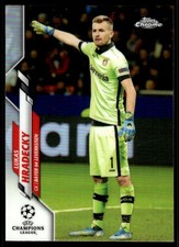 Lukas Hradecky 2019-20 Topps Chrome UEFA C/L #49 Bayer 04 Leverkusen