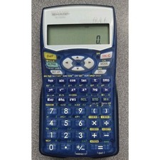 Sharp Scientific Calculator EL-531WH With Advance D.A.L Great Condition