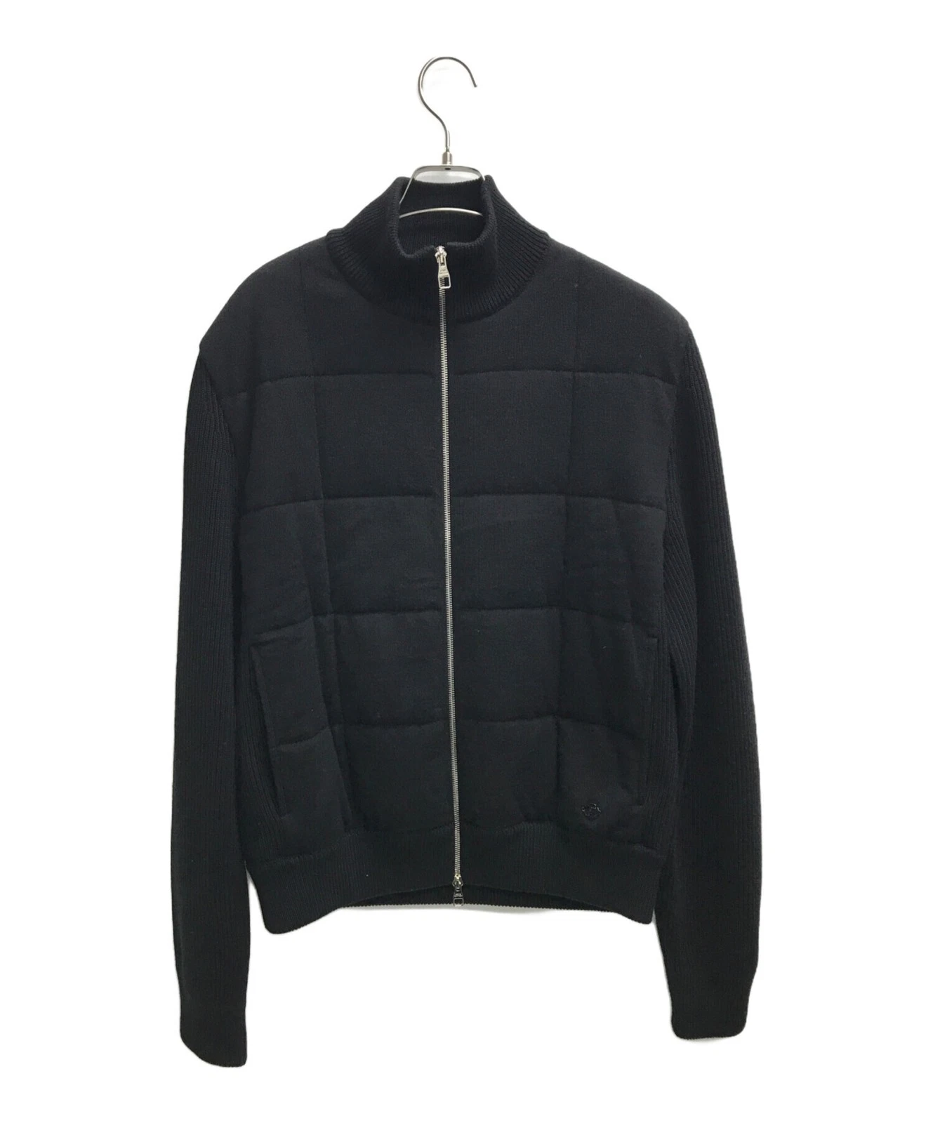 LOUIS VUITTON（LV） LOUIS VUITTON Giacca in maglia con zip nera taglia L