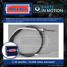 Handbrake Cable Rear Left or Right BKB3701 Borg & Beck Hand Brake Parking New