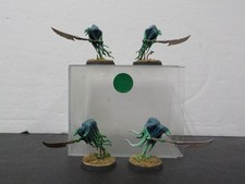 G218 Warhammer AoS Nighthaunt Glaivewraith Stalkers x4 painted