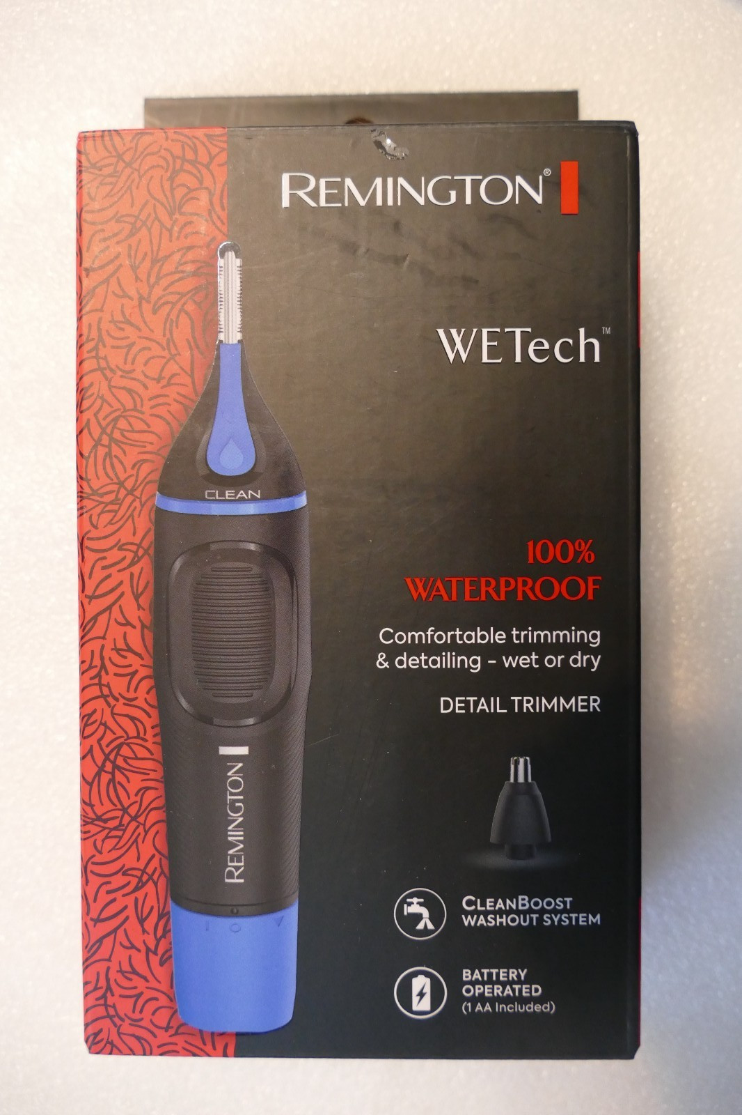 Remington NE3845 WETech Nose, Ear & Detail Trimmer - Waterproof