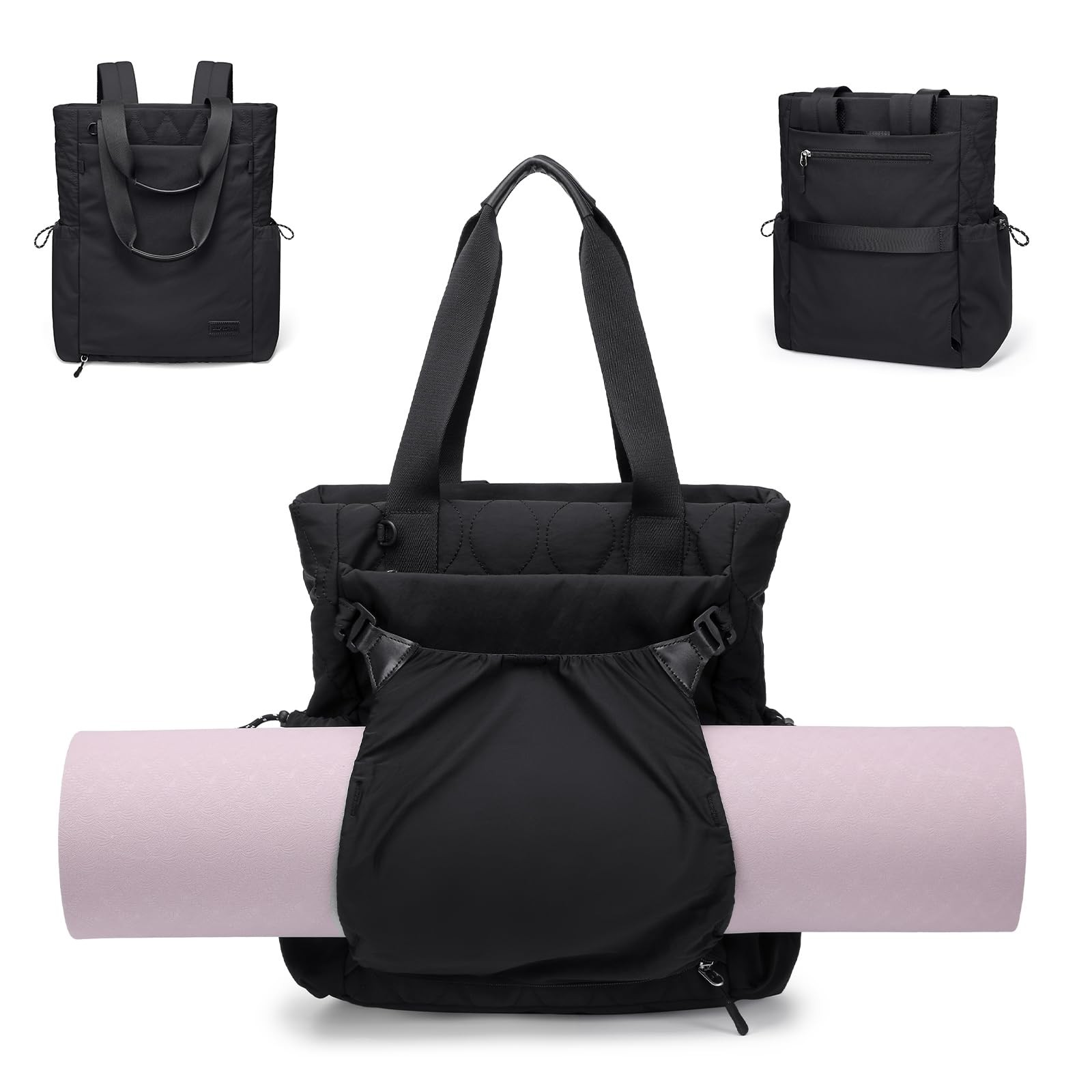 For Women 15.6" Laptop Tote Casual Daypack For Wo...