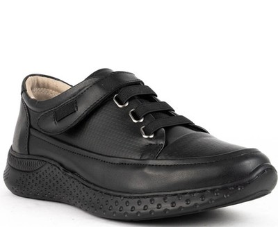 La Conte Damen Schwarze Keilabsatz Sneaker Freizeit LAC6029-25107