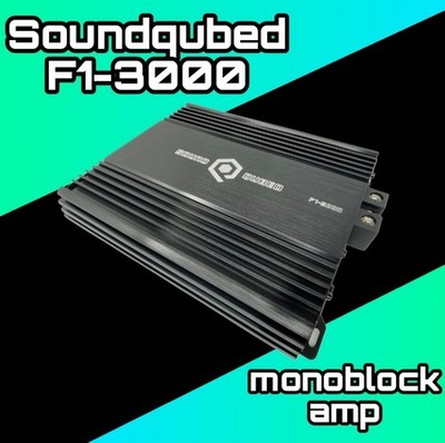 Soundqubed F1-3000 Full Bridge Monoblock Amplifier 