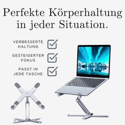 ELEVATE PRO Laptop Ständer Grau