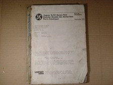 JAGUAR VJ12 DAIMLER DOUBLE SIX PARTS BOOK RTC9089B (NOT INJECTION)