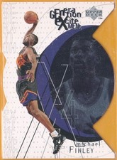 MICHAEL FINLEY 1996-97 UPPER DECK GENERATION EXCITEMENT DIE-CUT