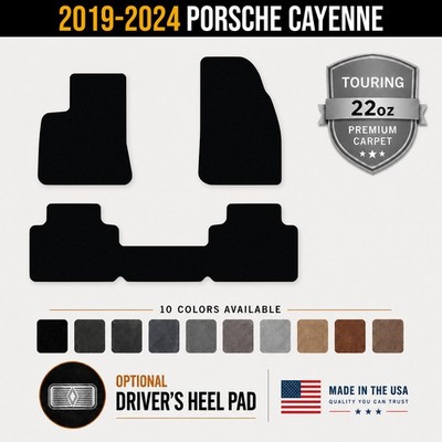 Avery Touring Front & Rear Runner Floor Mats for 2019-2024 Porsche Cayenne #29e