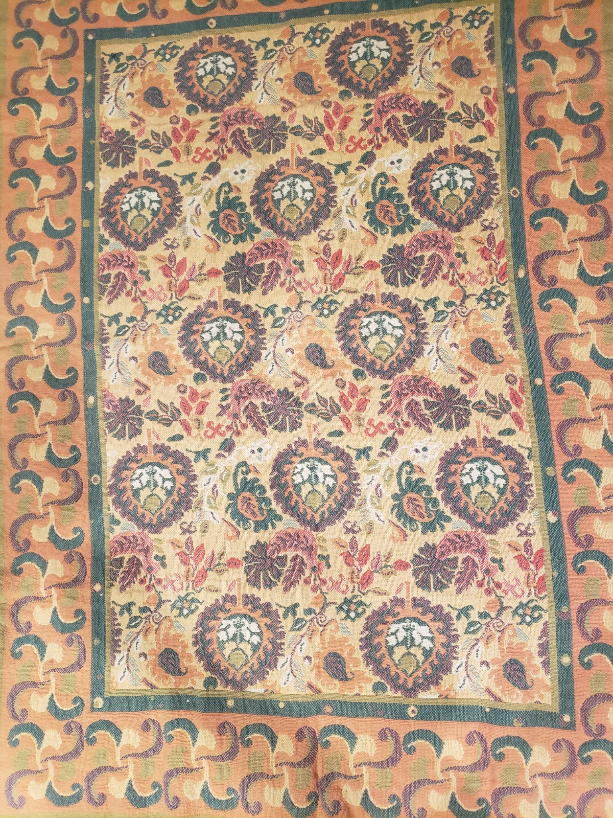 Flower  New 65'' X 46'' 100 % Cotton