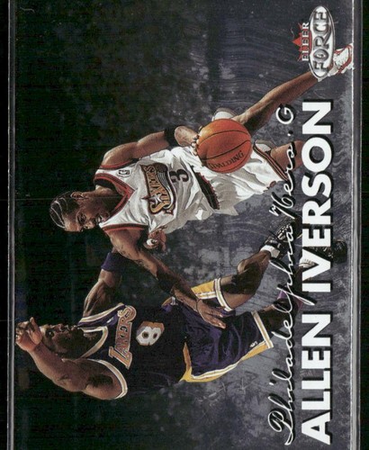 Allen Iverson #123 1999 Fleer Force card