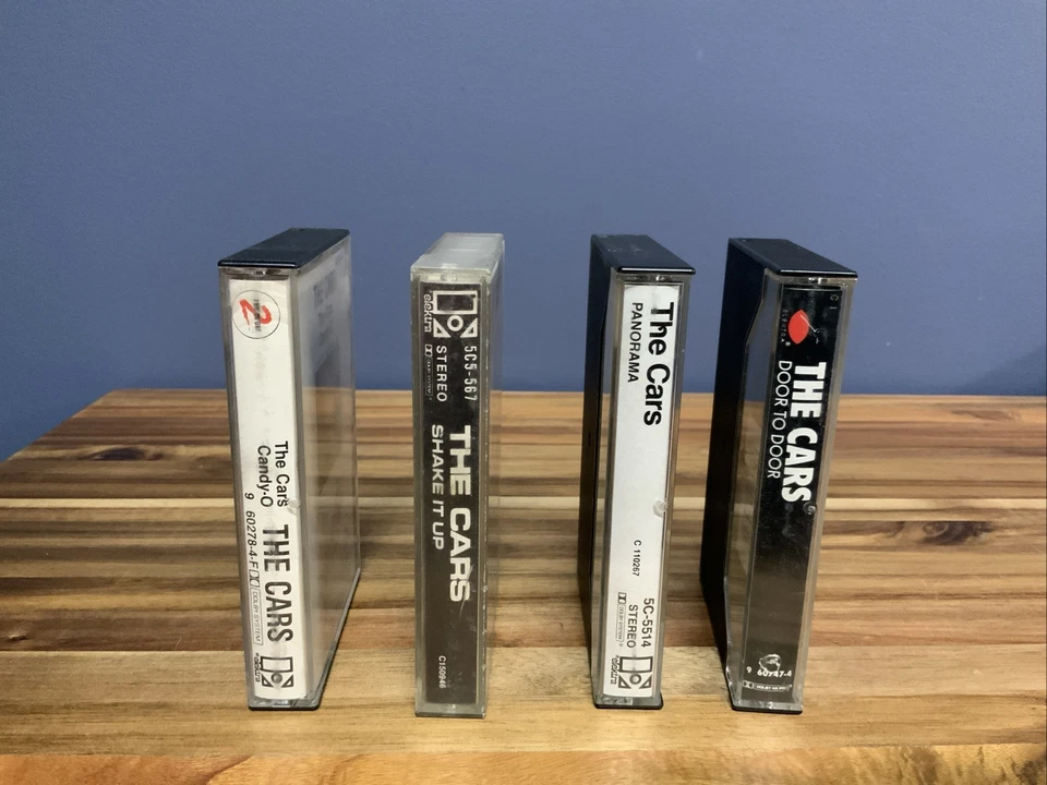 The Cars Cassette Tape Bundle Includes All 4 Cassettes In Photos Foto 2 de 4