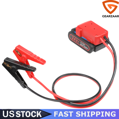 #ad #ad For Milwaukee 18V Power Battery Jumper Starter Jump Kit 8AWG Car Booster Cable $16.49