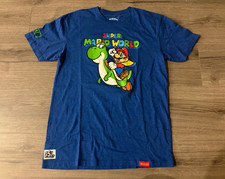 RARE NWT Nintendo NYC Super Mario World 35th Anniversary T-Shirt Size M