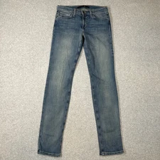 Joe's Jeans Slim Straight Leg Talia Women's 27 Medium Wash Mid Rise Denim