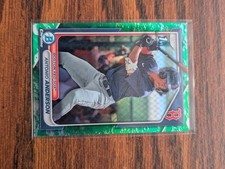 2024 Bowman Chrome Prospects Antonio Anderson #BCP-20 Lunar Glow Refractor (RC)