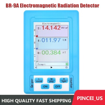 BR-9A Electromagnetic Radiation Detector Electromagnetic Radiation Tester pe66