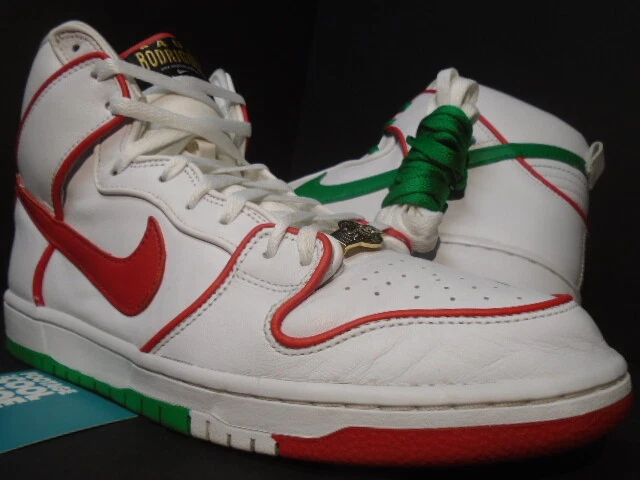 NIKE DUNK HIGH PREMIUM QS SB PAUL RODRIGUEZ P-ROD MEXICO BOXING ...