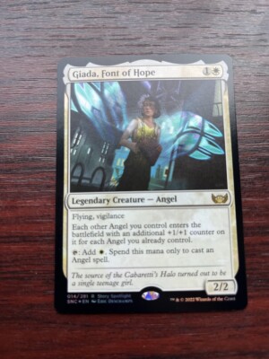 1x FOIL GIADA, FONT OF HOPE - New Capenna - MTG - NM - Magic the Gathering