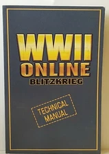 WWII Online Blitzkrieg Technical Manual Instruction Booklet Guide For Video Game