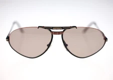 Ferrari F 1 B men's vintage 3/4 rimless sunglasses-circa 1980s-NEW old stock-26g