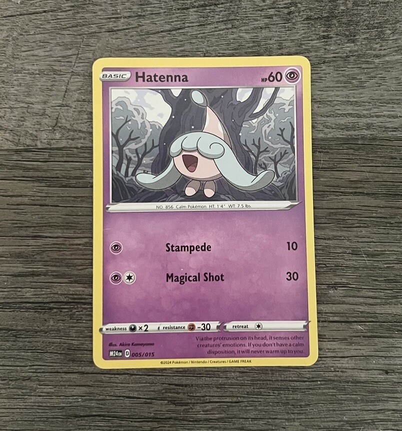 hatenna pokemon card price Pokemon - Sword & Shield - SWSH Black Star Promos - Hatenna main image 0