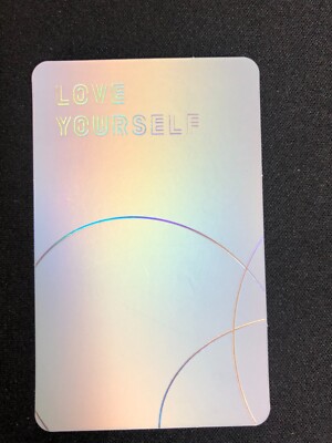 BTS LOVE YOURSELF ANSWER Official Photocards L Version Jungkook