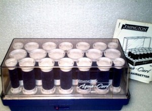 Remington K-40 Aqua Curl Model Steam Hair Setter 20 Rollers Curler