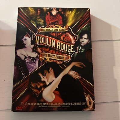 Moulin Rouge (DVD, 2005, 2-Disc Set, Sensormatic). Very Good