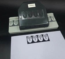 EK Success Dimensional CARNATION rolled flower bloom border punch 