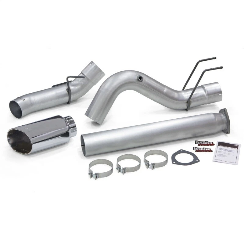 Banks Power 5in Monster Exhaust 2017-22 Ford 6.7L F250 F350 DPF Back Single Exit Foto 2 de 4